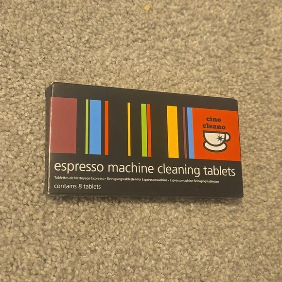 Cino Cleano Espresso Machine Cleaning Tabs 8 Tablets - Picture 1 of 3